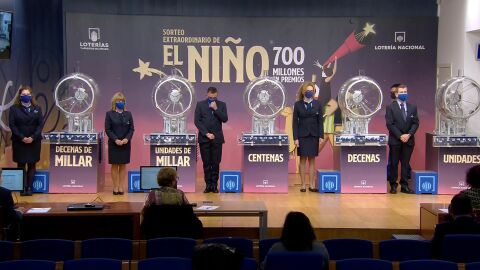 Sorteo de la Loter&iacute;a del Ni&ntilde;o