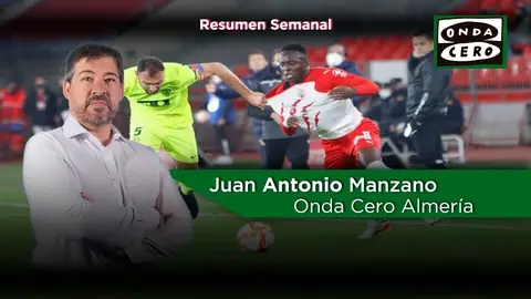 Juan Antonio Manzano Resumen Semanal de la UD Almeria