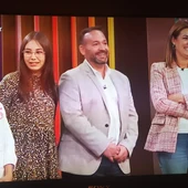 Carla y su familia en la final de Masterchef Junior 9 Carla y su familia en la final de Masterchef Junior 9