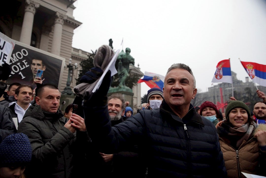 Tertulia: ¿Se ha convertido a Djokovic en una referencia del nacionalismo serbio y bandera del negacionismo? Tertulia: ¿Se ha convertido a Djokovic en una referencia del nacionalismo serbio y bandera del negacionismo?