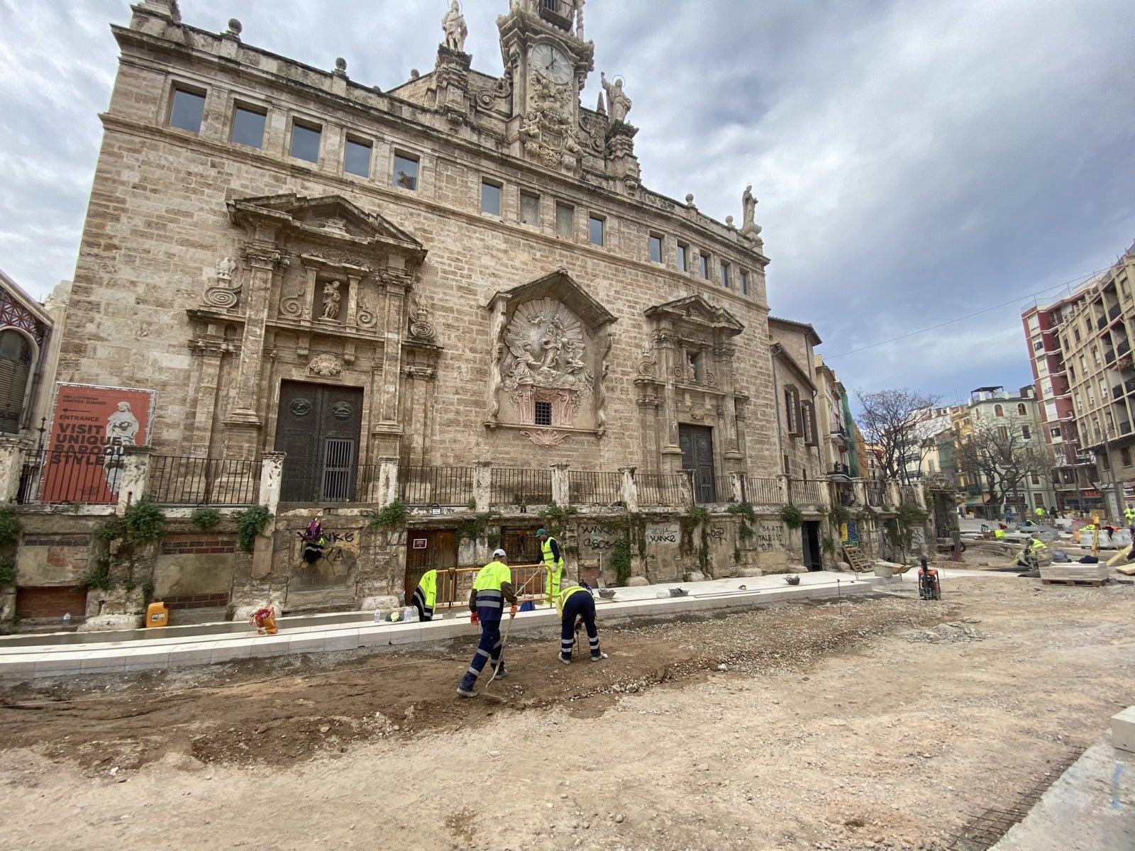 El entorno de les Covetes de Sant Joan de València contará con una gradería El entorno de les Covetes de Sant Joan de València contará con una gradería