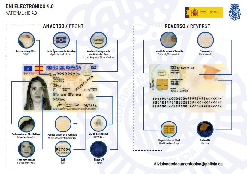 Así es el nuevo DNI 4.0: cambios y novedades del documento que entra en vigor en toda Europa Así es el nuevo DNI 4.0: cambios y novedades del documento que entra en vigor en toda Europa