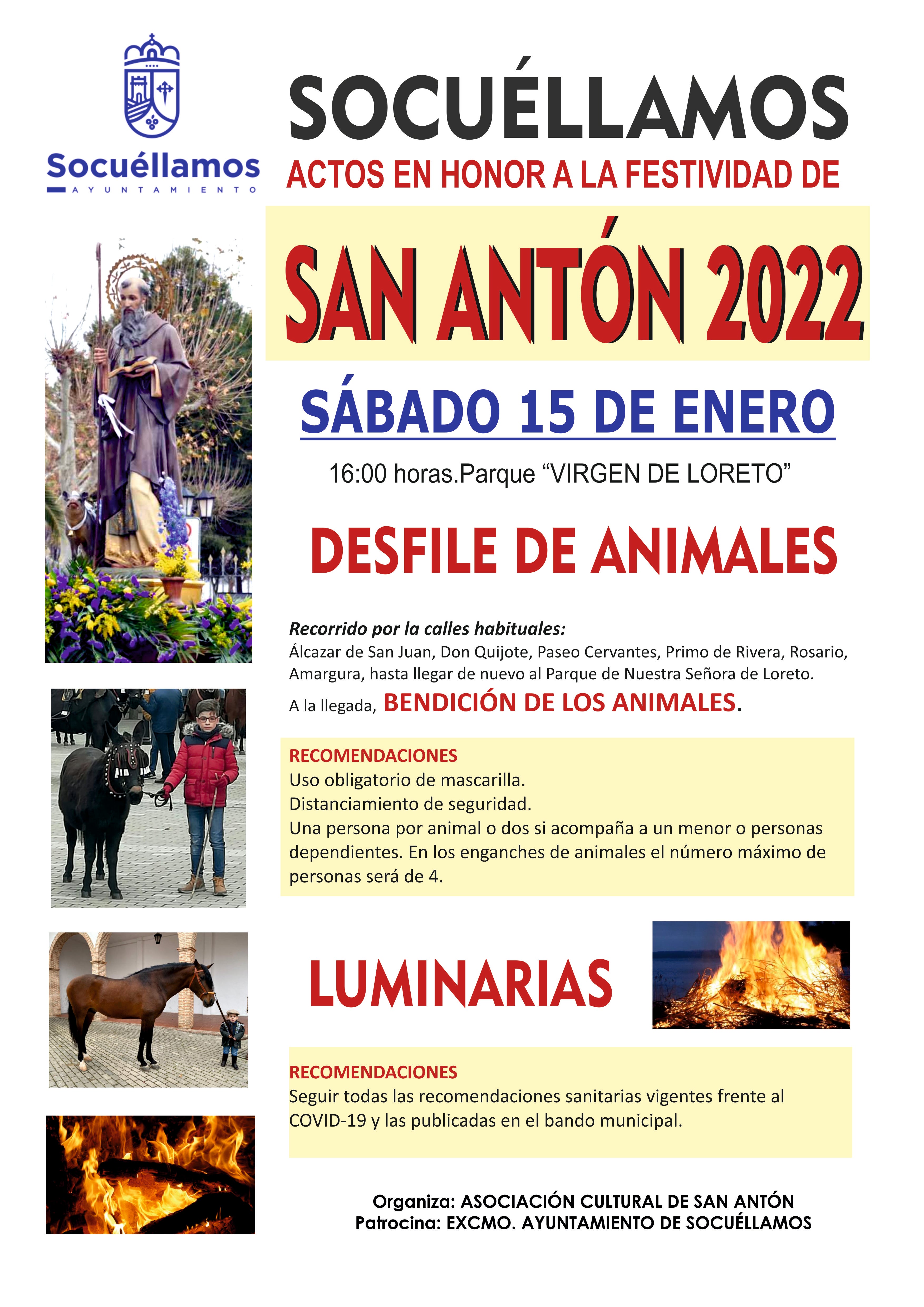 Así será San Antón 2022 en Socuéllamos Así será San Antón 2022 en Socuéllamos