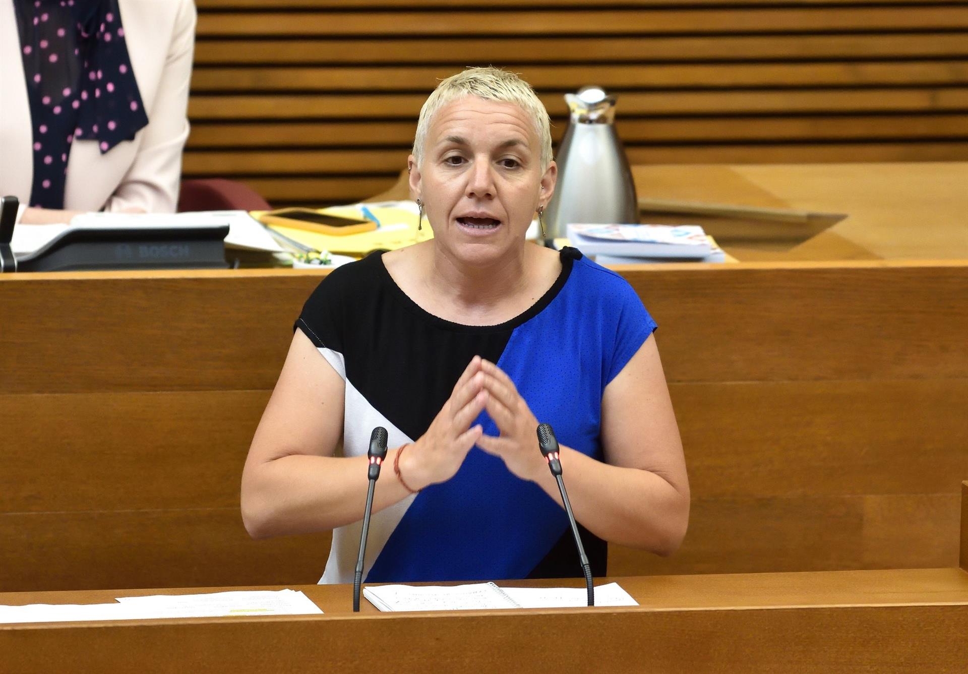 Papi Robles, nueva síndica de Compromís en Les Corts Papi Robles, nueva síndica de Compromís en Les Corts