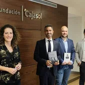 José Jurado, escritor, en la Fundación Cajasol José Jurado, escritor, en la Fundación Cajasol