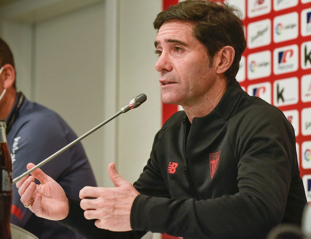 Marcelino: "Somos mejores ahora que el año pasado" Marcelino: "Somos mejores ahora que el año pasado"