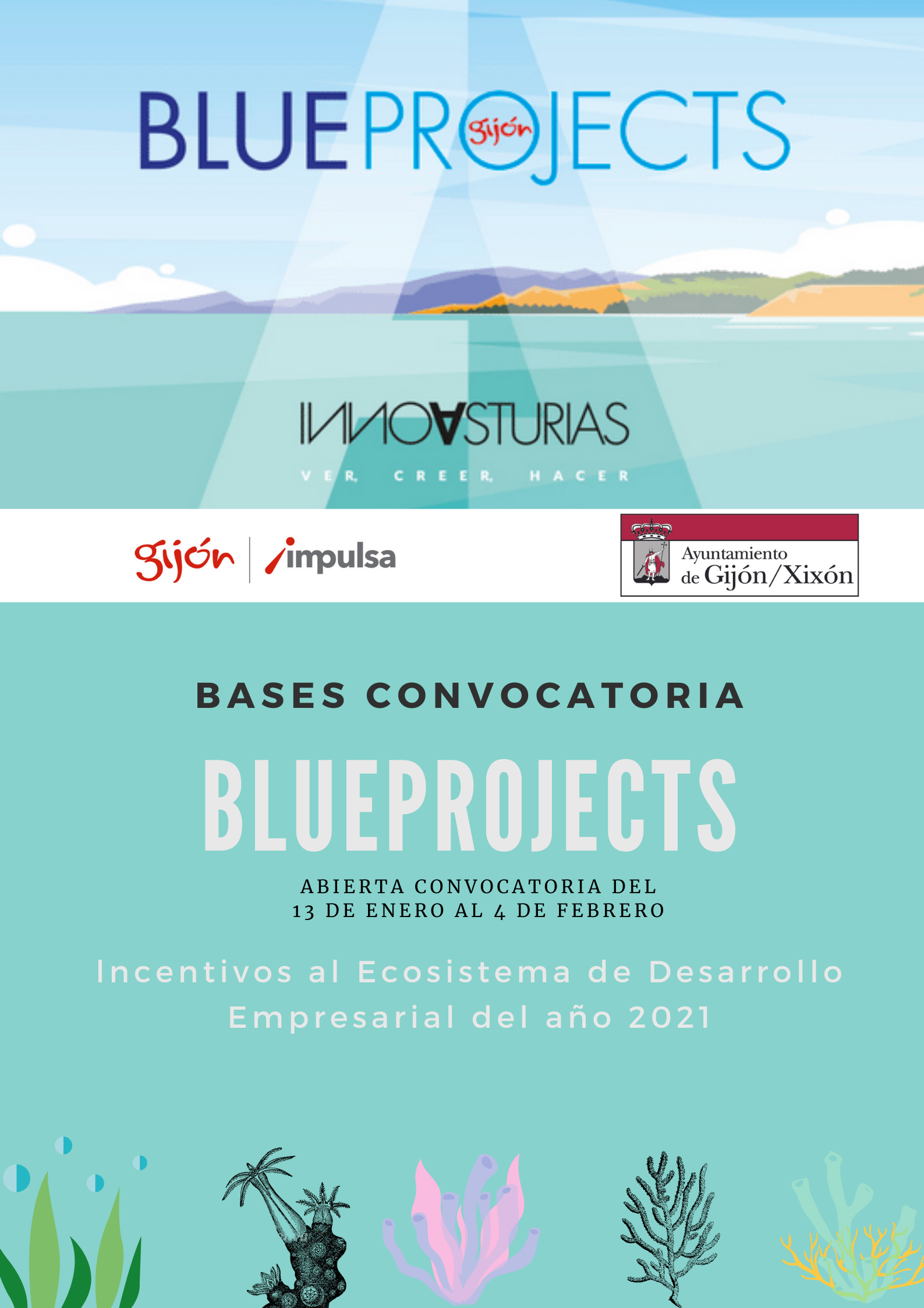 Gijón Impulsa e Innovasturias ponen en marcha el proyecto ‘Blue Projects’ Gijón Impulsa e Innovasturias ponen en marcha el proyecto ‘Blue Projects’