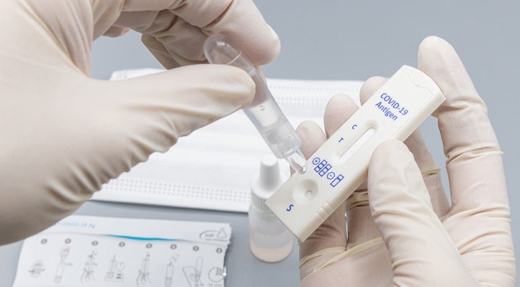 Aumenta la venta de test de antígenos en Zaragoza Aumenta la venta de test de antígenos en Zaragoza