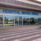 Imagen del hospital Mateu Orfila de Maó. 