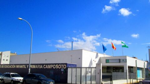 El CEIP Camposoto, en una foto de archivo