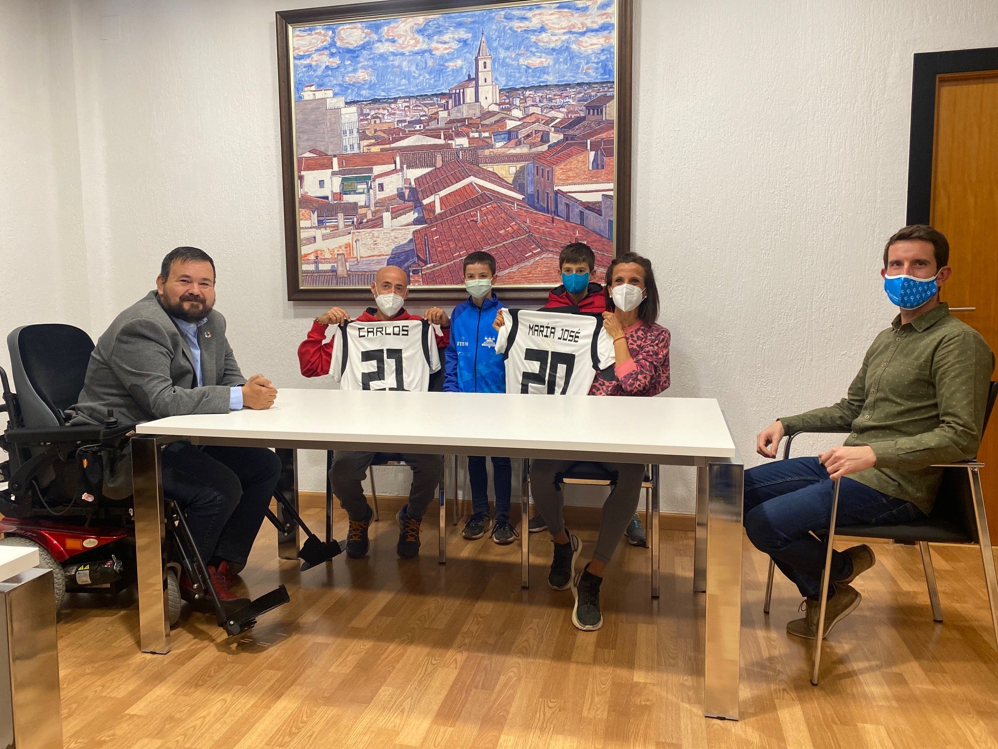 Reconocimiento a María José de Toro y Carlos Lucas en La Roda Reconocimiento a María José de Toro y Carlos Lucas en La Roda