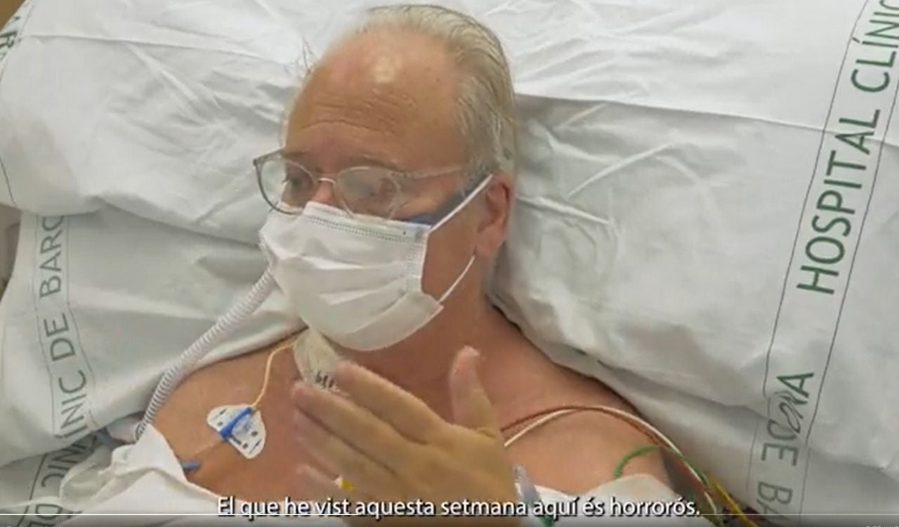 Un paciente de la UCI con coronavirus: "Pensaba, que se vacunen los demás, pero es un error" Un paciente de la UCI con coronavirus: "Pensaba, que se vacunen los demás, pero es un error"