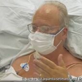 Un paciente de la UCI del Hospital Clínico de Barcelona con coronavirus