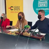 Rosa de la Flor, Mara Rodríguez y Francisco Javier Ramirez Rosa de la Flor, Mara Rodríguez y Francisco Javier Ramirez