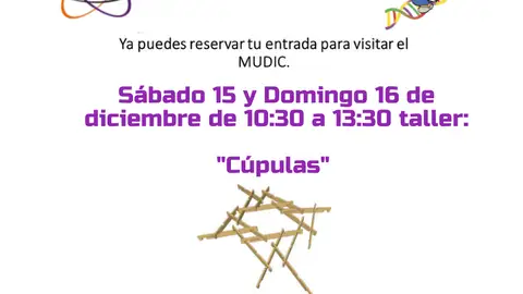 Esta semana sorpréndete con "Las cúpulas de Leonardo da Vinci" mudic
