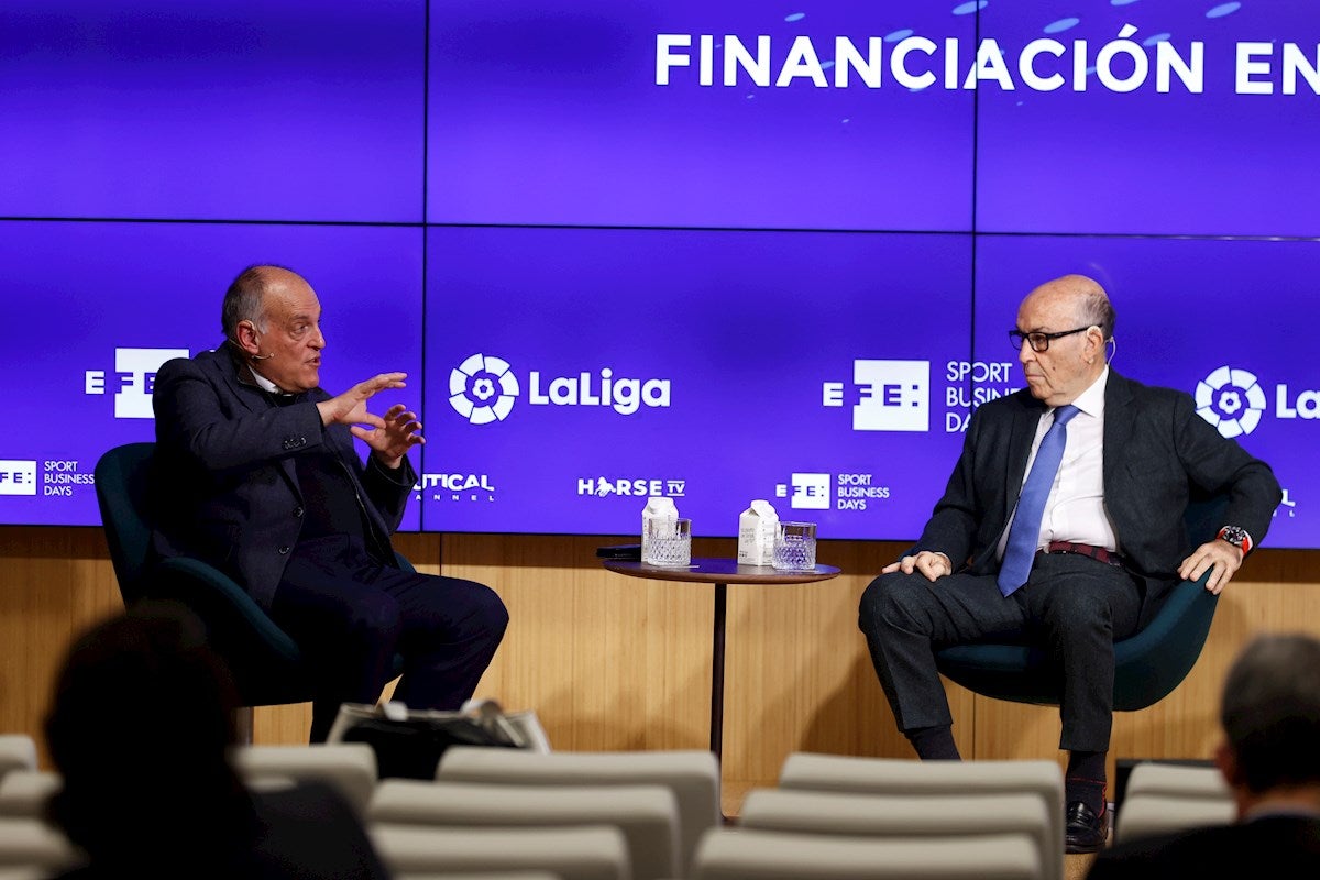 Tebas garantiza el avance del fútbol español gracias a CVC Tebas garantiza el avance del fútbol español gracias a CVC