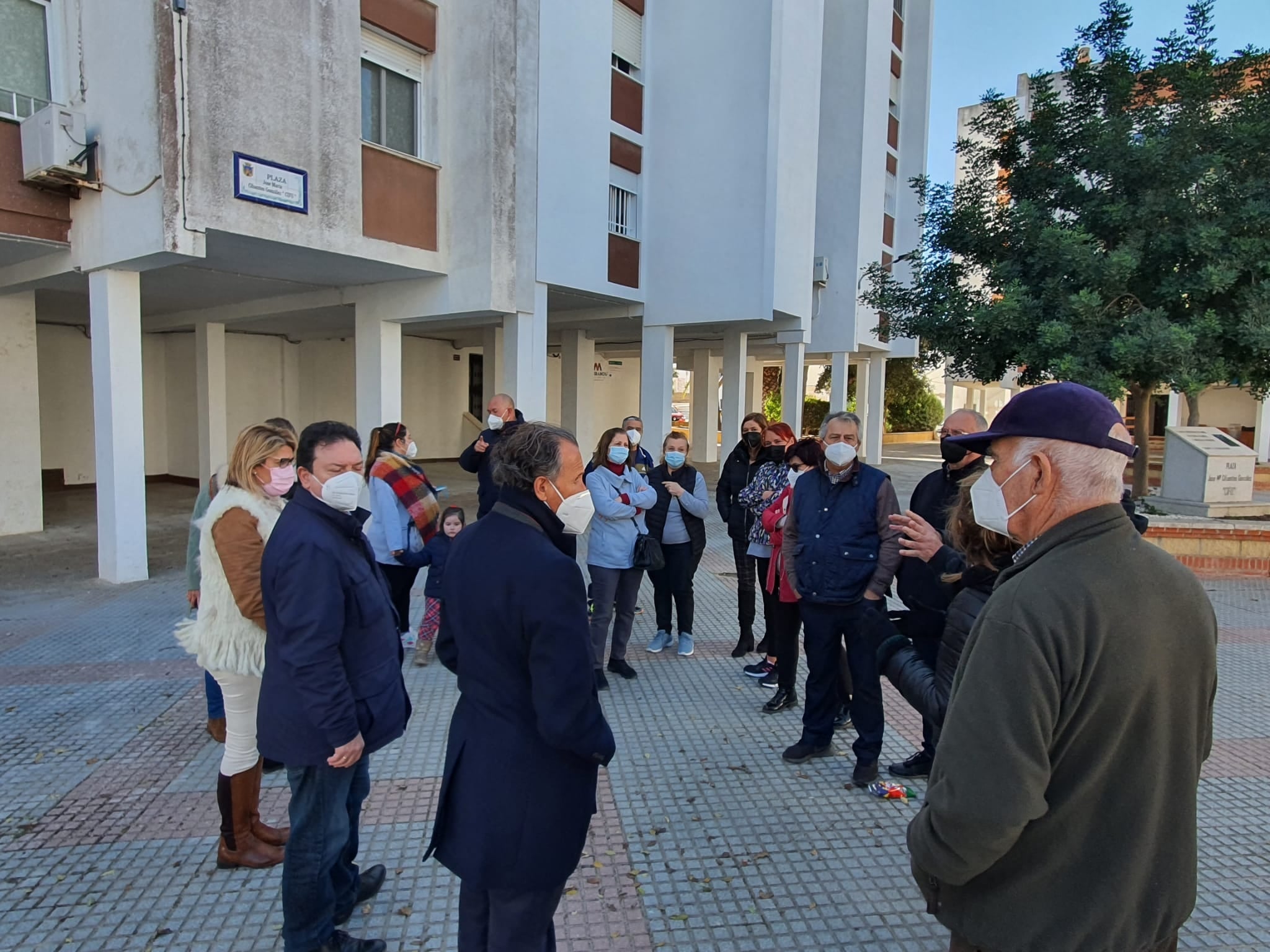Continúan las obras de rehabilitación e instalación de ascensores en Recreo San Pedro, Fermesa y Caja de Ahorros Continúan las obras de rehabilitación e instalación de ascensores en Recreo San Pedro, Fermesa y Caja de Ahorros