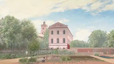 Boceto del proyecto "Bardissa" para la urbanización del Jardín Trini Simó Boceto del proyecto "Bardissa" para la urbanización del Jardín Trini Simó