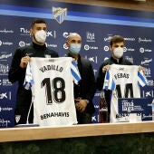 Vadillo, Gaspar y Febas, Málaga CF