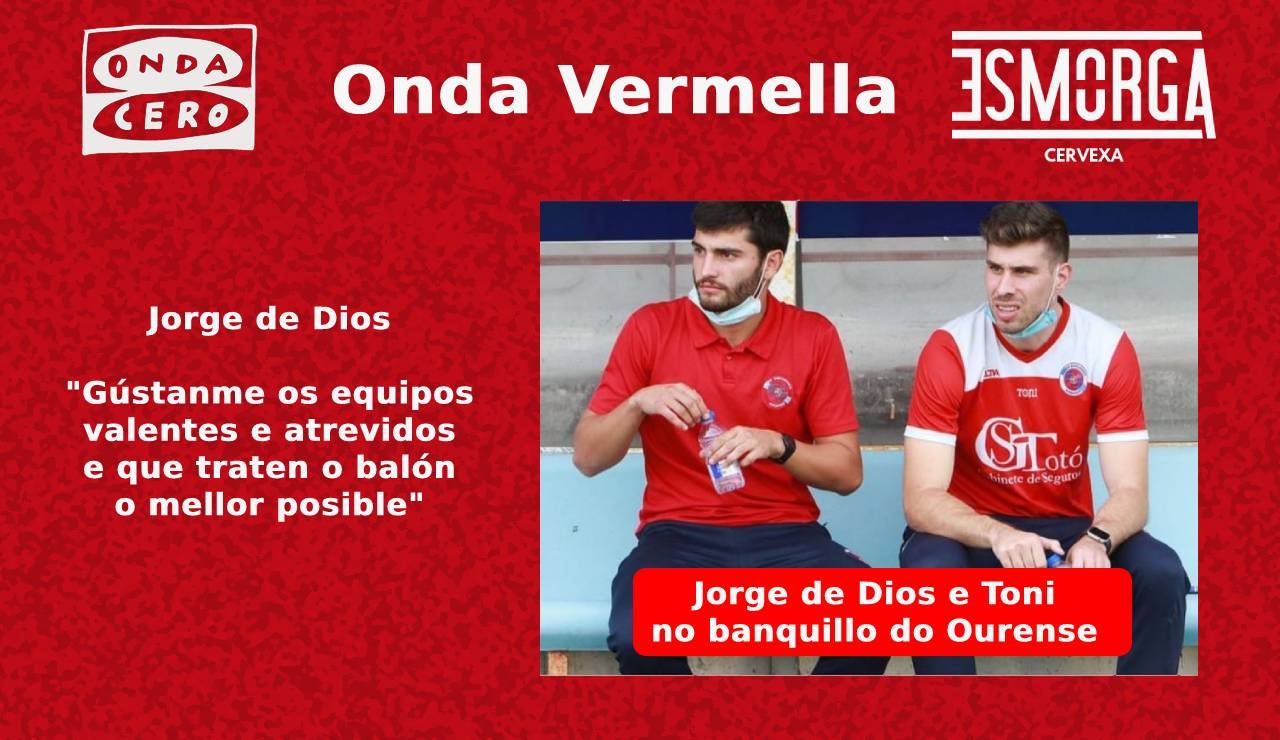 Entrevista a Jorge de Dios, adestrador da UD Ourense Entrevista a Jorge de Dios, adestrador da UD Ourense