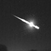 Meteorito que cayó en Sierra Morena, en la provincia de Ciudad Real