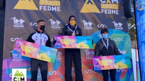 Podio Campeonato de España de raquetas de nieve 2022 Podio Campeonato de España de raquetas de nieve 2022