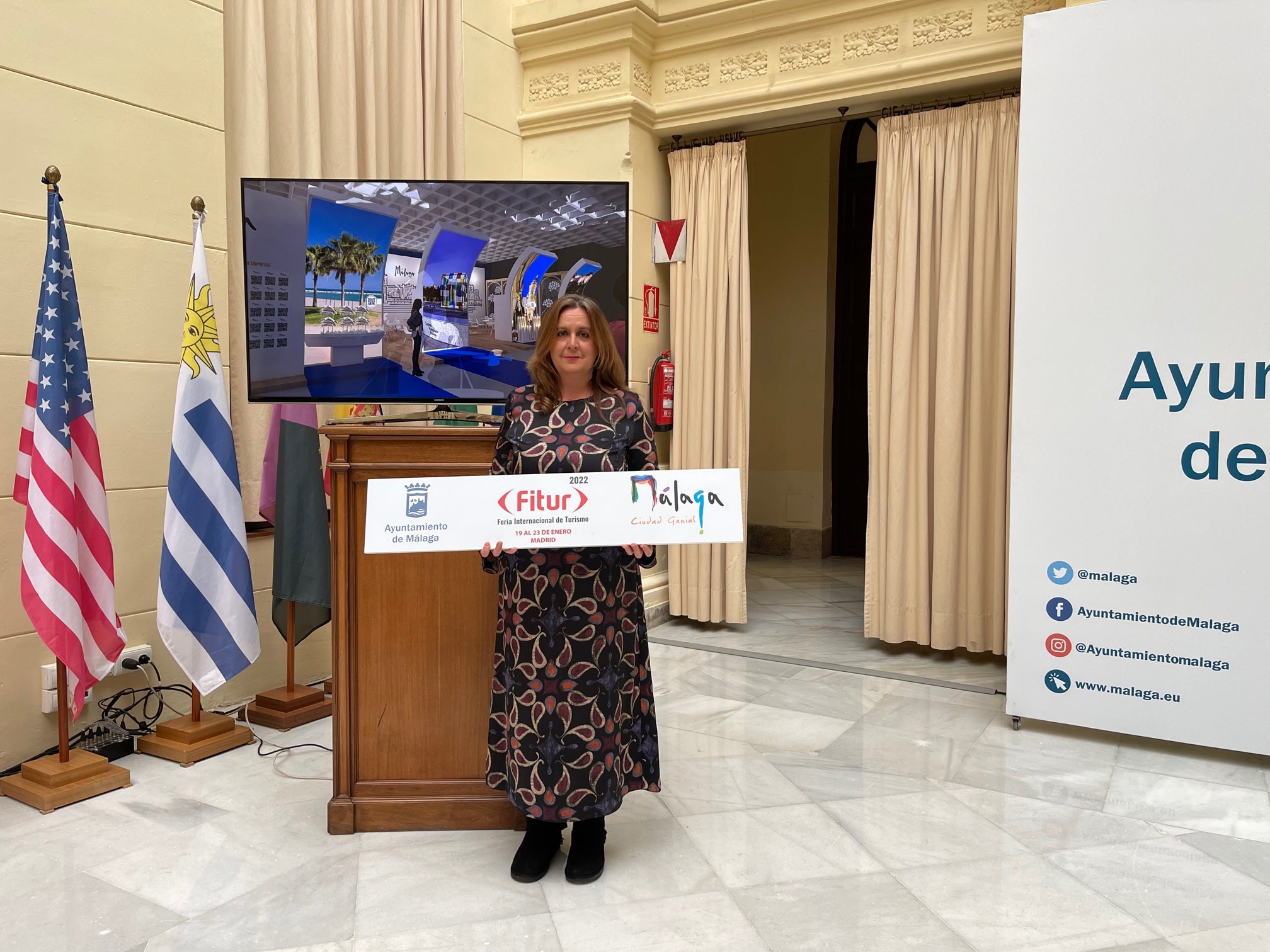 Málaga amplía su expositor propio en Fitur 2022 Málaga amplía su expositor propio en Fitur 2022