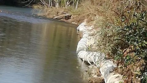 Saneamiento afectado Saneamiento afectado