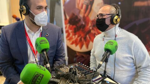 Vicente Pozas y Luis Salaya en FITUR2022
