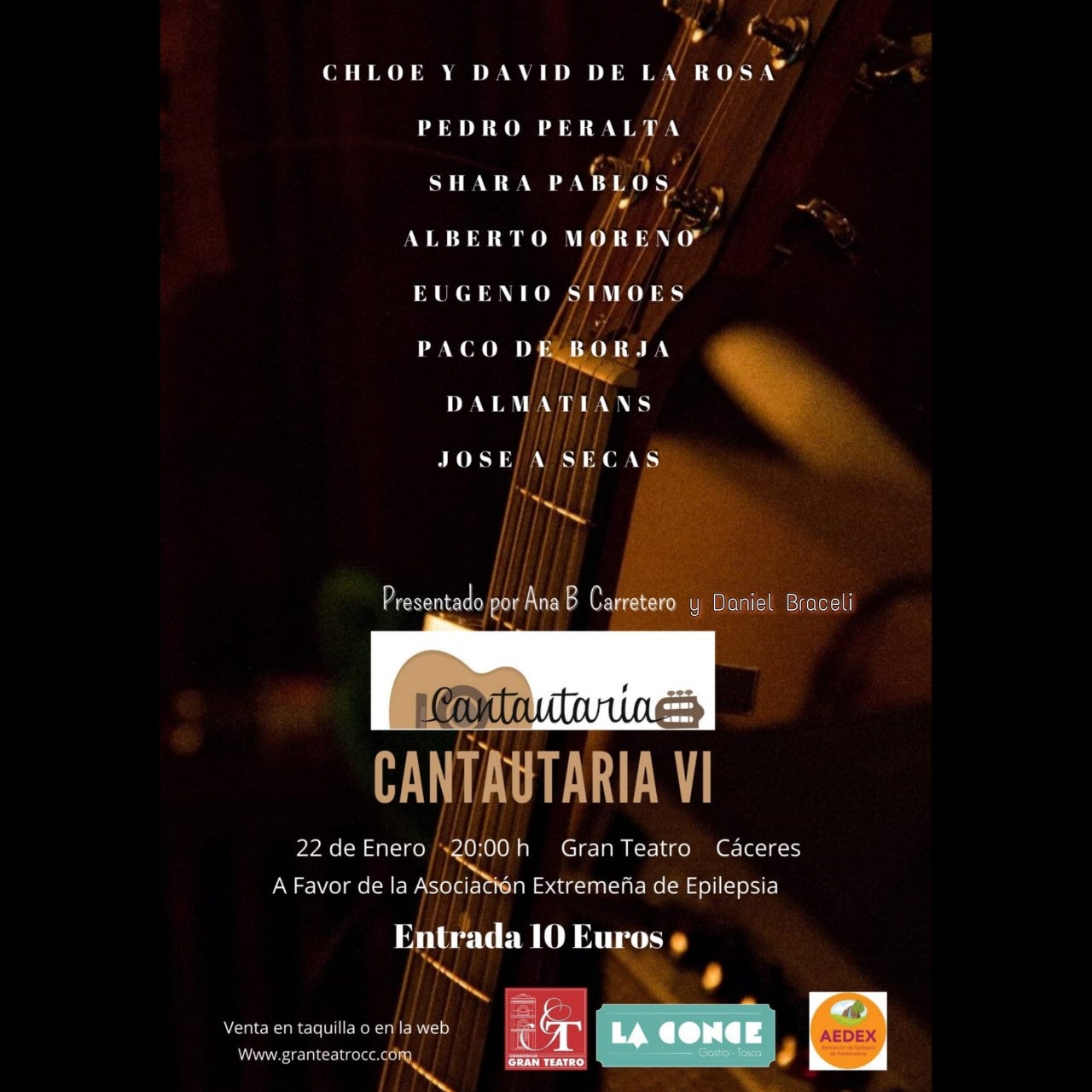 'Cantautaría' reunirá el 22 de enero en el Gran Teatro de Cáceres a nueve cantautores 'Cantautaría' reunirá el 22 de enero en el Gran Teatro de Cáceres a nueve cantautores