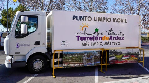 Torrej&oacute;n de ardoz pone en marcha un nuevo servicio de puntos limpios m&oacute;viles que pasar&aacute; por todos los barrios de la localidad