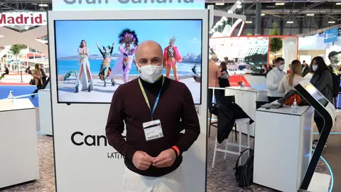 Carlos Álamo en Fitur Carlos Álamo en Fitur