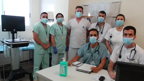 Profesionales de la consulta post COVID-19 del Hospital Costa del Sol Profesionales de la consulta post COVID-19 del Hospital Costa del Sol