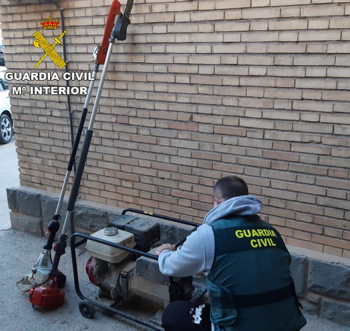 Dos detenidos por robar maquinaria agrícola Dos detenidos por robar maquinaria agrícola