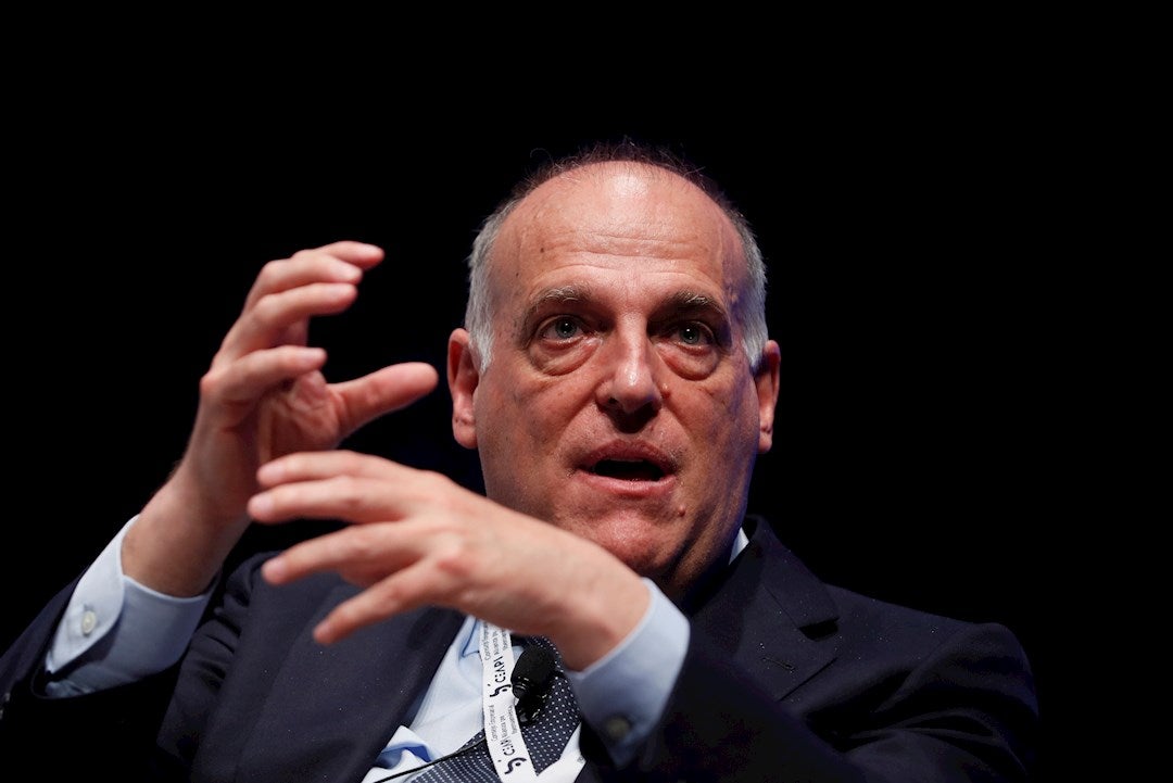 Javier Tebas: "La sociedad valenciana no entiende la realidad económica del Valencia" Javier Tebas: "La sociedad valenciana no entiende la realidad económica del Valencia"