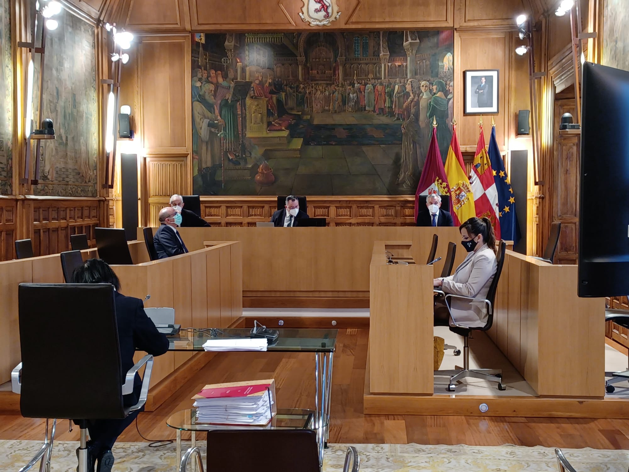 Morán expresa su NO al trasvase del agua del embalse de Riaño a Palencia Morán expresa su NO al trasvase del agua del embalse de Riaño a Palencia