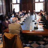 Reunión de la Generalitat con la Plataforma per un Finançament Just.