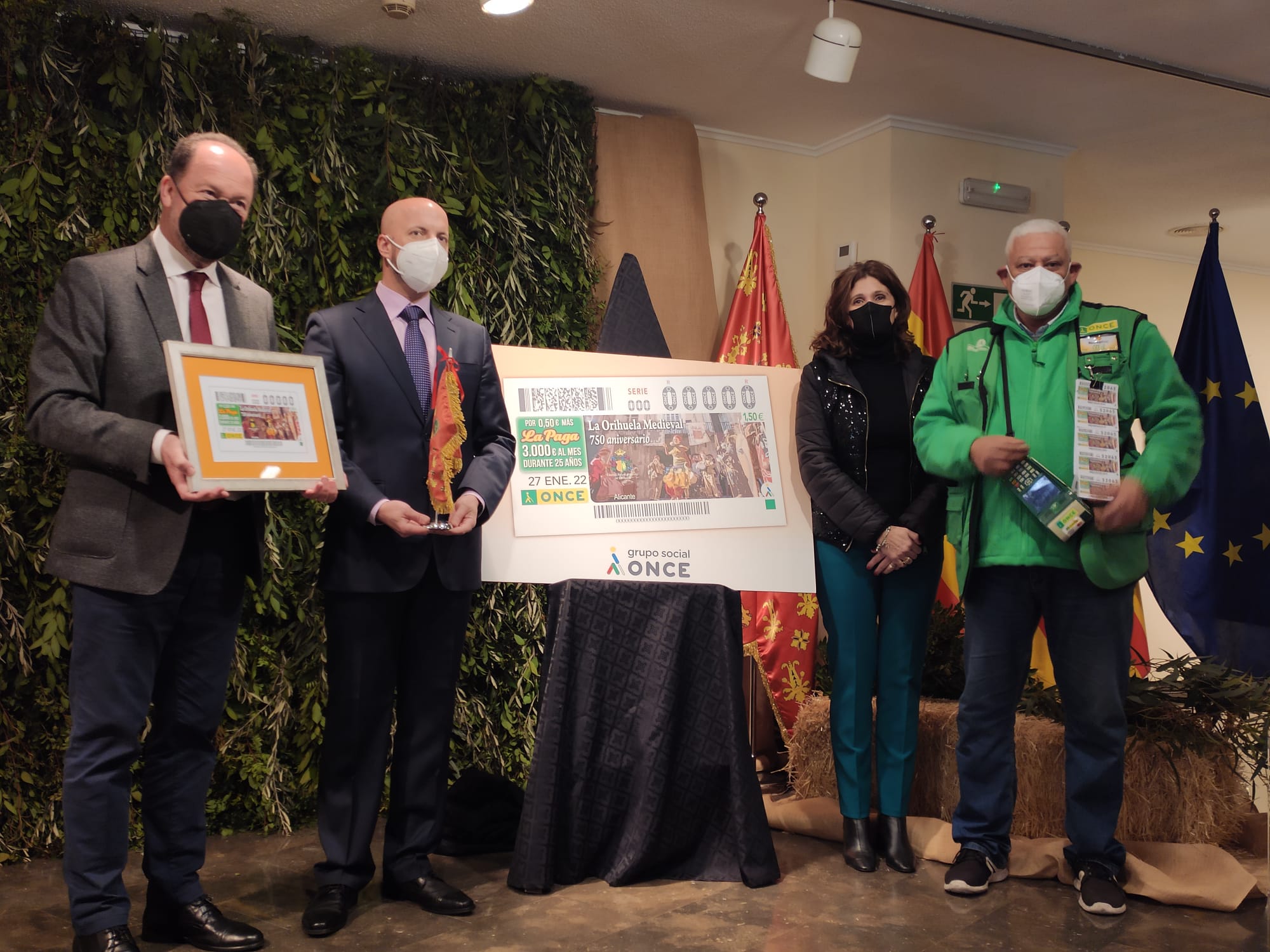 La Orihuela Medieval protagoniza el cupón de la ONCE del próximo jueves 27 de enero La Orihuela Medieval protagoniza el cupón de la ONCE del próximo jueves 27 de enero
