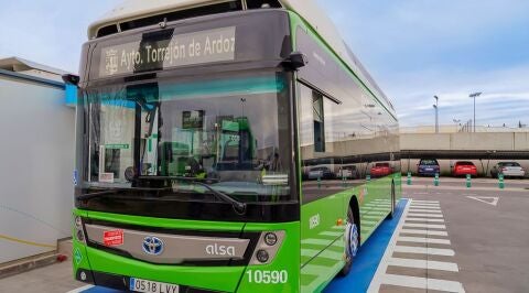 Autob&uacute;s de hidr&oacute;geno de Madrid (Archivo)
