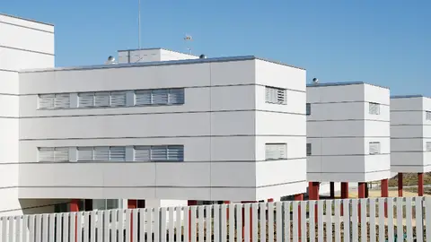 Residencia de Conil en una foto de archivo Residencia de Conil en una foto de archivo