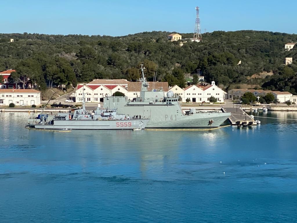 Buque de la Armada hace escala en Maó ante de sumarse al conflicto Rusia-Ucrania Buque de la Armada hace escala en Maó ante de sumarse al conflicto Rusia-Ucrania