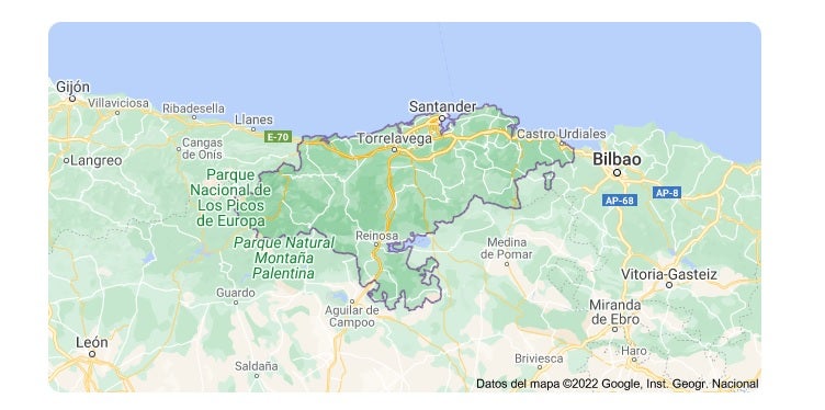 Así es la primera propuesta de delimitación comarcal de Cantabria presentada por el Gobierno Así es la primera propuesta de delimitación comarcal de Cantabria presentada por el Gobierno