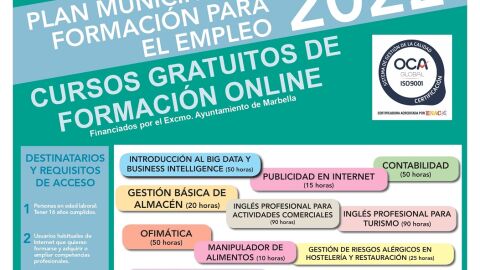 Cursos formaci&oacute;n Marbella