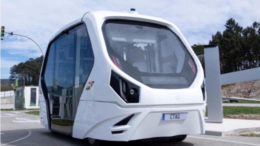 Bus sin conductor que se probar&aacute; en Arteixo