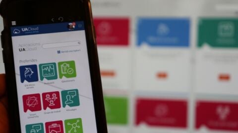 Imagen de la nueva aplicaci&oacute;n de pago de la UA 