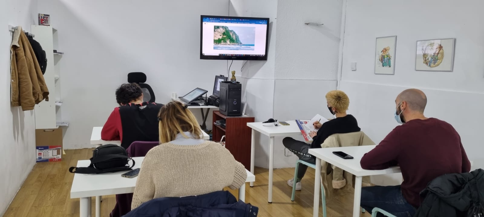 El 'Dojo de Dibujo', un centro donde se 'entrena' el arte del cómic y el manga El 'Dojo de Dibujo', un centro donde se 'entrena' el arte del cómic y el manga