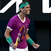 Imagen del tenista español Rafa Nadal durante un partido del Open de Australia Imagen del tenista español Rafa Nadal durante un partido del Open de Australia