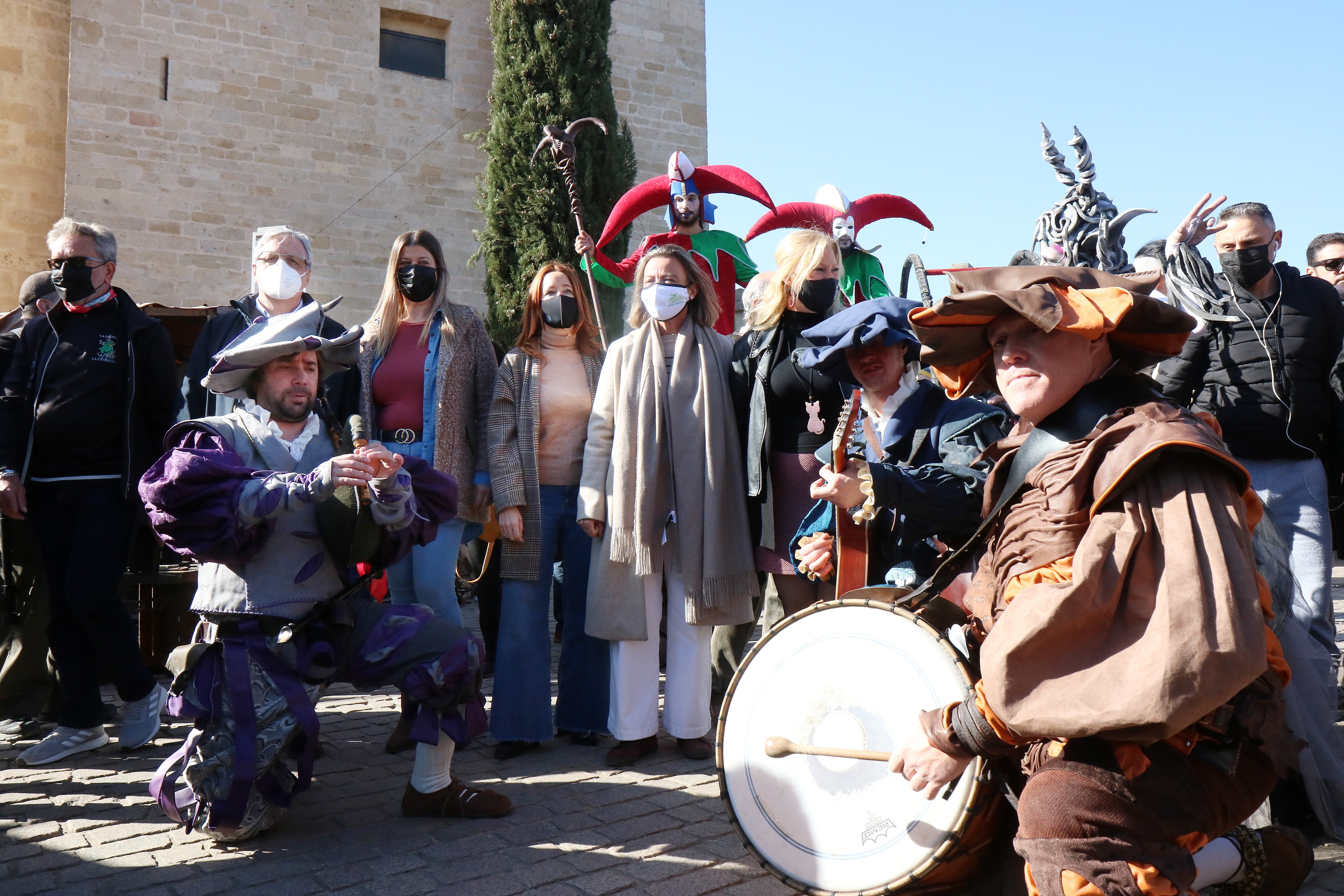 Tiempo soleado para el mercado renacentista Tiempo soleado para el mercado renacentista