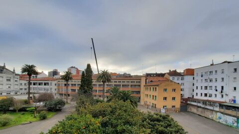 Comienza el montaje de aulas modulares del Colegio San Vicente de Pa&uacute;l