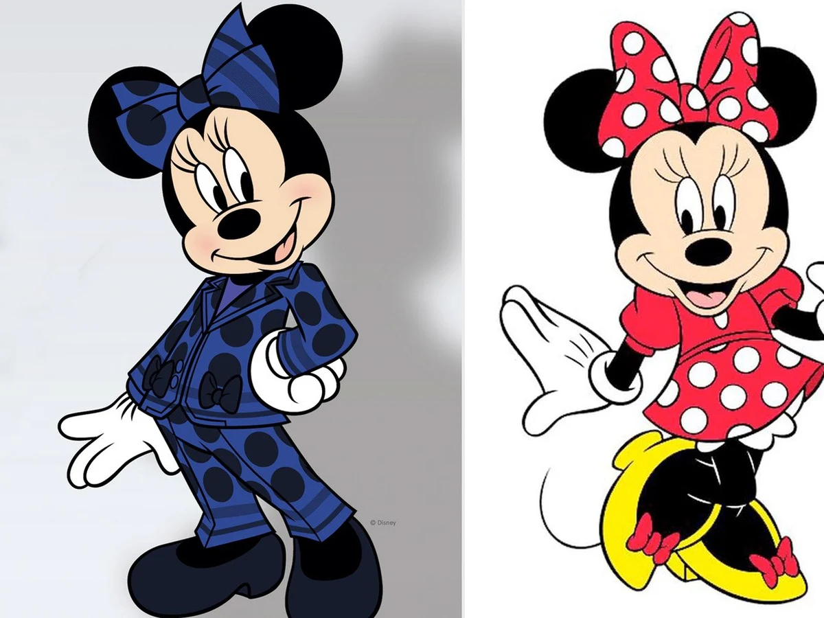 Dureza bandera nacional Villano Minnie Mouse cambia por primera vez su famoso vestido por un traje de  pantalón | Onda Cero Radio